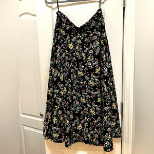 By Egreis Martha Floral Midi Skirt - XL